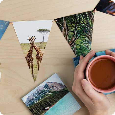 Fotountersetzer,Fotobanner, Brief & Fotohalter aus Zement, DIY-Blog über Fotoabzüge